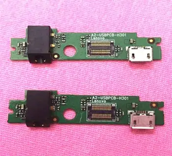 10 шт./лот, Оригинальное USB-зарядное устройство flex PCB board SUB Audio Plug connector dock port board для планшета Lenovo A2107 A2207