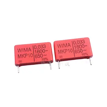 10ШТ/Конденсатор WIMA 333 1600V 0.033МКФ 1600V 33nF MKP10 Расстояние в фут 22.5