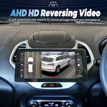 12,3-дюймовый Автомобильный Экран Радио Android 13 Видеоплеер 2Din Стерео Для Ford FIGO Для Ford KA 2015-2020 Мультимедийное Головное устройство Carplay