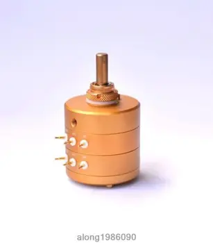 24-ступенчатый потенциометр громкости серийного типа с резисторами Vishay Dale