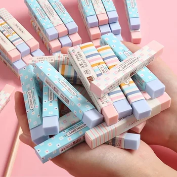 6 упаковок корейского карандаша Rainbow Fresh Strip Eraser Для детей и студентов Специальные Школьные принадлежности Канцелярские принадлежности Подарок