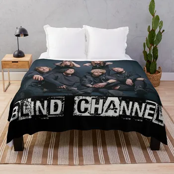 Blind Channel Новый дизайн Классическая футболка 2002 00001 Плед Большое одеяло аниме Милое одеяло Диванные одеяла