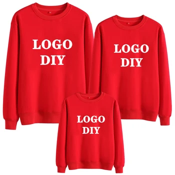 YAGIMI Family Christmas Sweat's С логотипом, трикотажные изделия Familiares Navidad, хлопковая одежда для пары 