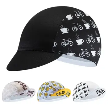 Велосипедные кепки Подходят для большинства популярных видов спорта из полиэстера, Быстросохнущая Велосипедная шляпа, мужская и женская одежда, впитывающая пот, Дышащая кепка для верховой езды