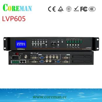 Видеопроцессор Lvp605 для видеостены для контроллера led p6, водонепроницаемого наружного светодиодного дисплея hdmi p2.5