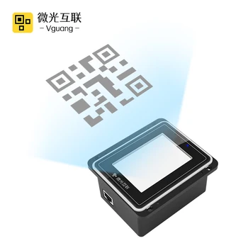 Встроенный считыватель QR-кода Vguang TX200, карта прокрутки и код сканирования Могут дополняться модулем NFC, встроенный сканер Design Surface Waterproof