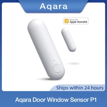 Датчик окна двери Aqara P1 Беспроводное соединение Zigbee 3.0 Интеллектуальная связь Устройства умного дома Работают с приложением Homekit