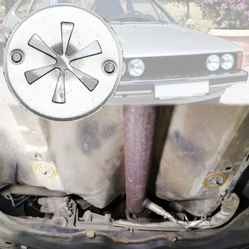 Для VW Scirocco 1974 1975 1976 1977 1978 - 2016 Автомобильные Звездообразные шайбы С металлическим замком Сверху и снизу, Теплозащитный экран выхлопных газов, Зажимной Дисковый зажим