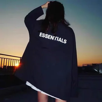 Куртки Essentials со светоотражающим буквенным принтом для мужских и женских пар, куртки coach на пуговицах в стиле хип-хоп