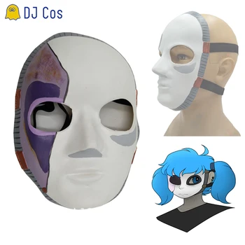 Латексная маска Sallyface, ролевая игра Sally Face, маска для косплея, реквизит, аксессуары для костюмов, Вечеринка на Хэллоуин, Подарки для мужчин и женщин