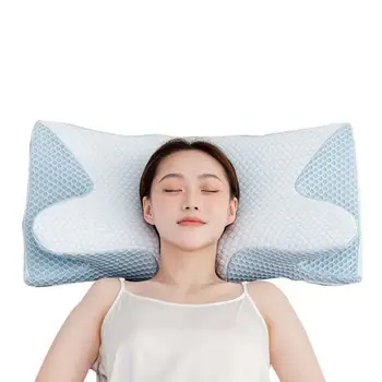 Летняя мягкая ортопедическая гелевая подушка Ice-cool для шеи, подушка для сна, пена с эффектом памяти