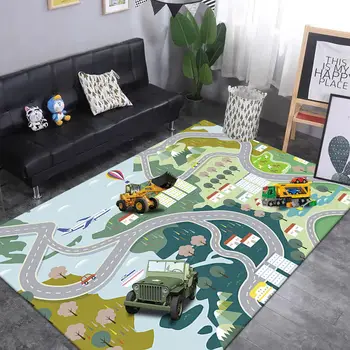 Мультяшная детская игра 3D Принт Коврики для гостиной, украшение коврика для пола, коврик для гостиной, коврики Большой площади, Коврик для прихожей, спальни, ванной комнаты