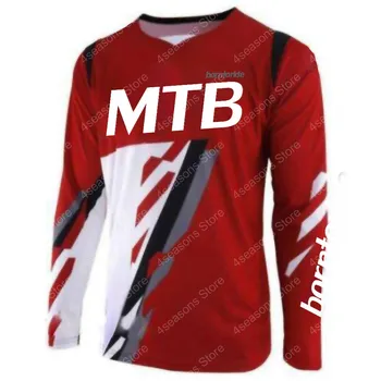 Новая футболка для мотокросса DH MX для скоростного спуска Футболка для мотокросса MX для скоростного спуска Спортивная одежда для верховой езды