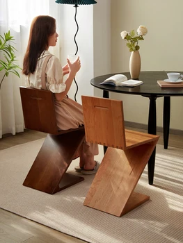 Обеденный стул со спинкой TLL Home Designer Art Simple Modern