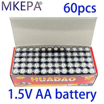 Одноразовая Щелочная Сухая батарея Huadao AA 1,5 В Подходит для Фотоаппарата, Калькулятора, Будильника, Мыши, Пульта дистанционного управления