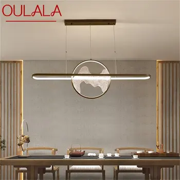 Современные подвесные светильники OULALA, светодиодный светильник, креативное украшение для дома, подходящее для столовой