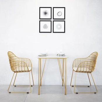 Стулья Queen Nordic для кемпинга, Современный дизайн столовой, Роскошные Металлические Сетчатые стулья для мероприятий, Мебель для балкона и салона для дома jyxp