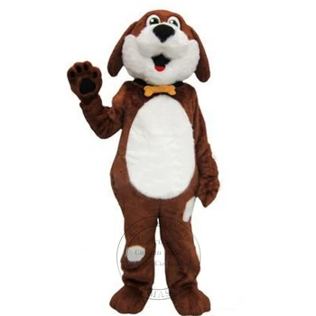 Супер милый костюм талисмана собаки-приятеля Мультяшная тема маскарадный костюм Косплей Карнавальная одежда для выступлений Плюшевый костюм