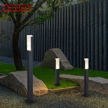 Уличный светодиодный светильник DEBBY для газона, алюминиевый Водонепроницаемый садовый светильник, креативный декоративный светильник для виллы Duplex Park