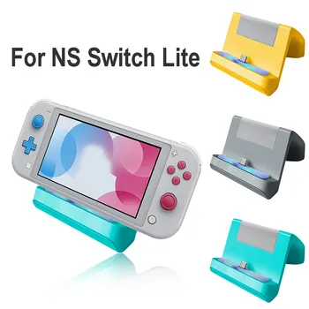 Универсальная подставка для зарядки USB Type-C, быстрое зарядное устройство для консоли Nintendo Switch Lite, наслаждайтесь играми, заряжая аксессуары