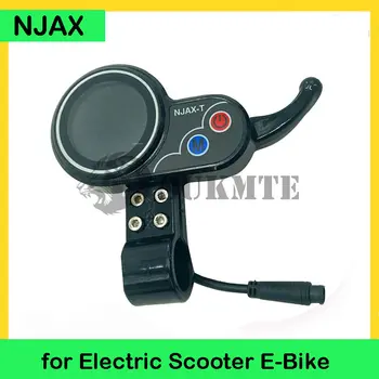 Универсальный Интеллектуальный Бесщеточный Контроллер 36V/48V NJAX и ЖК-Прибор для Ускорения Электрического Скутера E-Bike