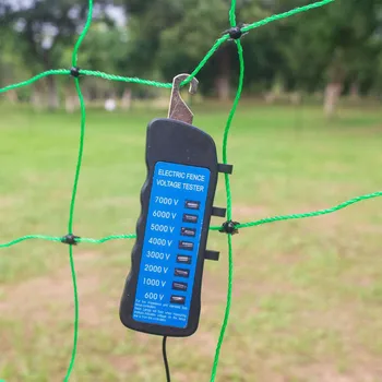 Электронный тестер напряжения на заборе 7000 В Электронный манометр для измерения давления на заборе ранчо тестер напряжения на заборе