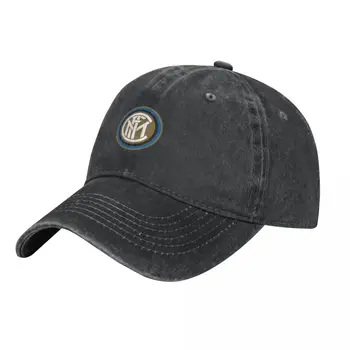 классическая ковбойская шляпа с эмблемой inter milano, шляпа элитного бренда, кепка для гольфа, роскошная женская шляпа, мужская шляпа