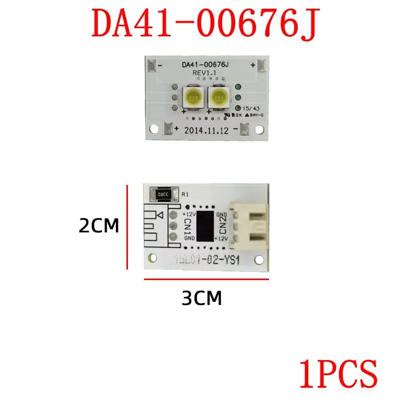 DA41-00676J DC12V для Samsung Холодильник Светодиодная ЛАМПА Световая лента Дисплей Световая панель Детали платы освещения 0