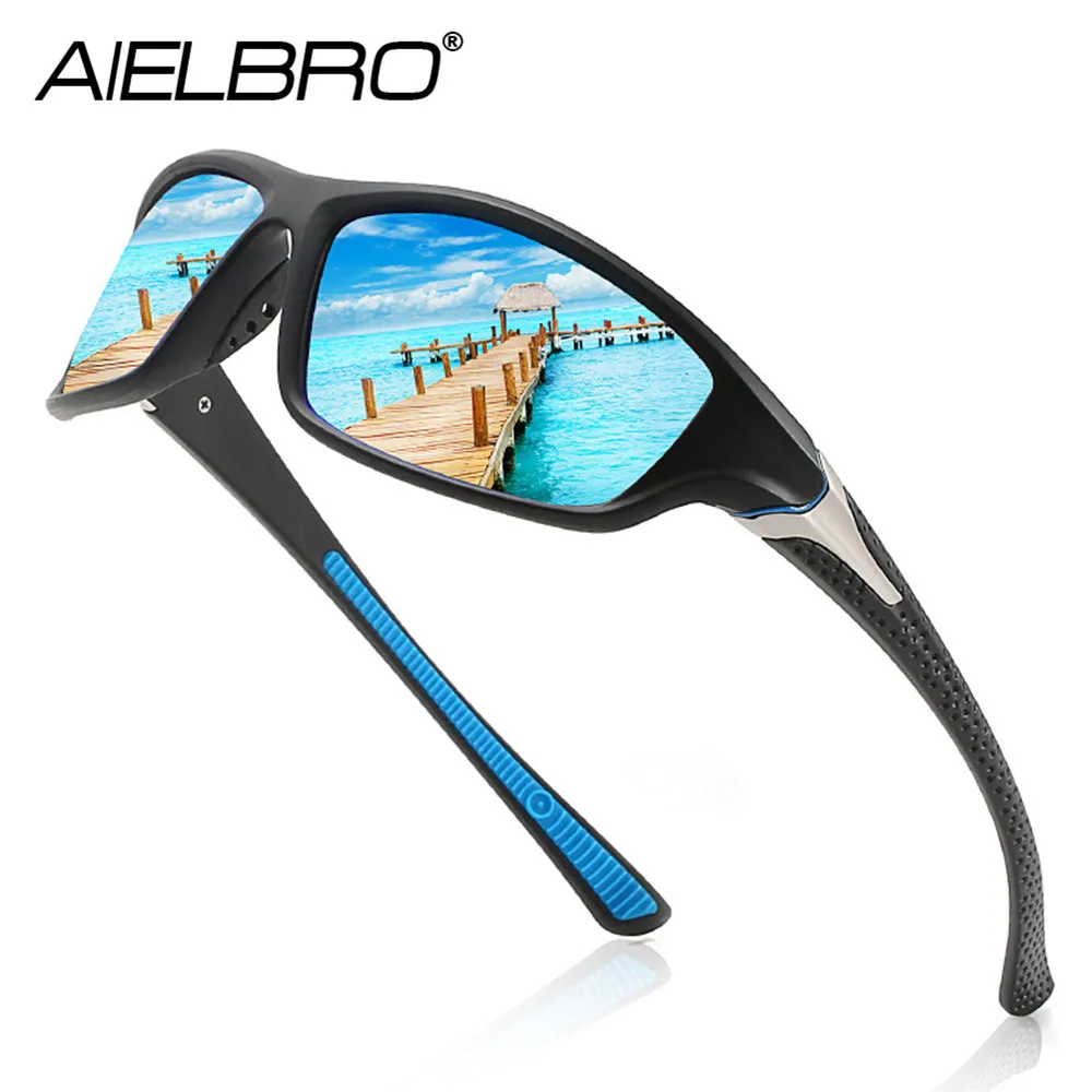 Велосипедные очки AIELBRO, солнцезащитные очки с поляризацией, мужские Велосипедные очки, велосипедные солнцезащитные очки, велосипедные MTB, горные солнцезащитные очки для мужчин 0