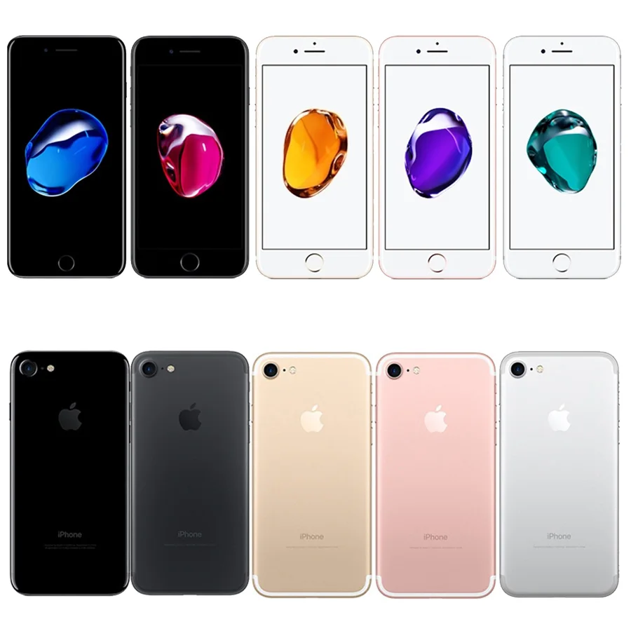 Apple iPhone 7 Четырехъядерный Мобильный телефон IOS 4G LTE 4,7 