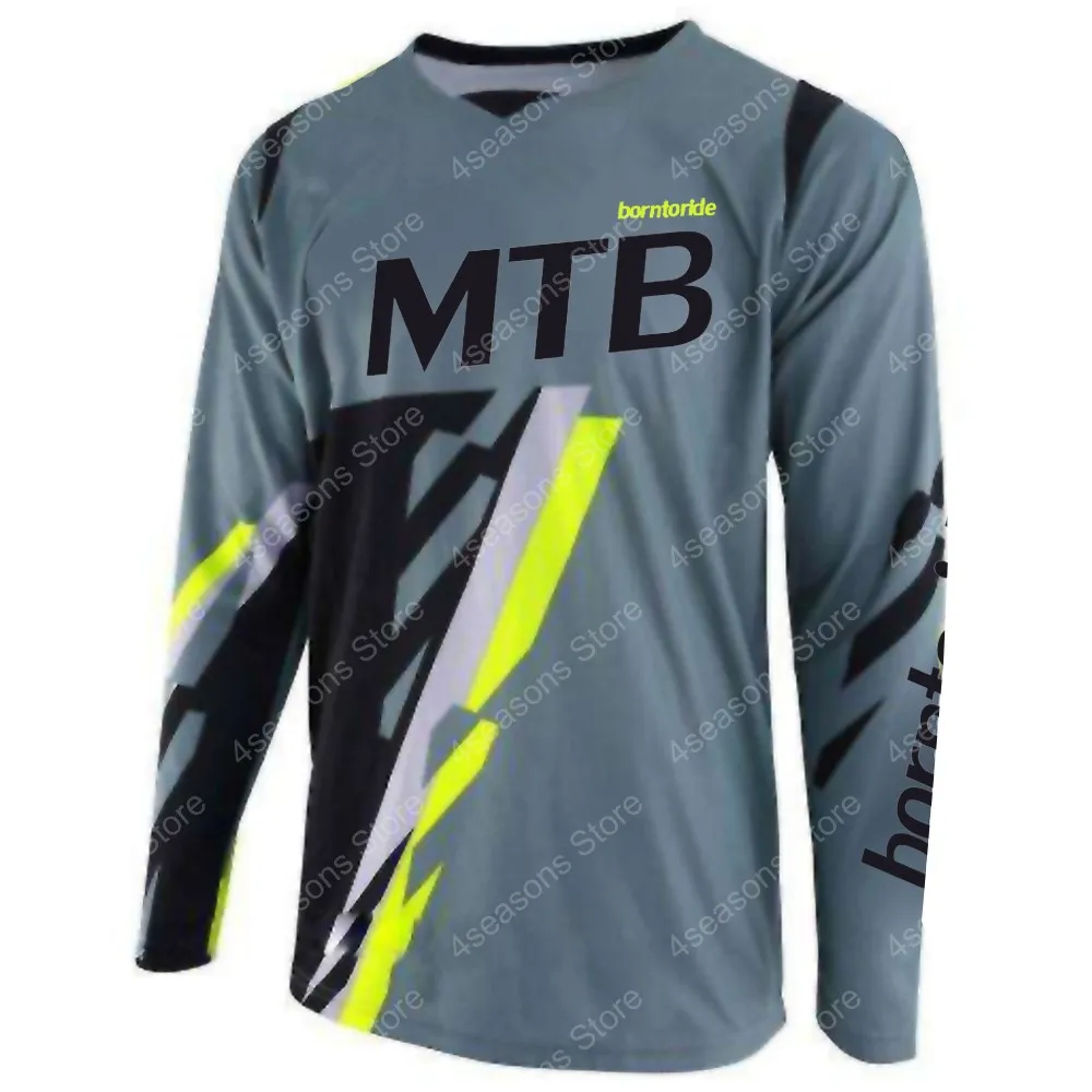 Новая футболка для мотокросса DH MX для скоростного спуска Футболка для мотокросса MX для скоростного спуска Спортивная одежда для верховой езды 1