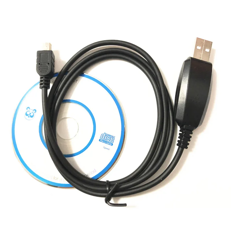 Оригинальный USB-кабель для программирования TYT TH-9800 TH9800 Кабель для Передачи данных и компакт-диск с программным обеспечением для Мобильного радио TH-2R, TH-UV3R, TH-7800, TH-9800 1