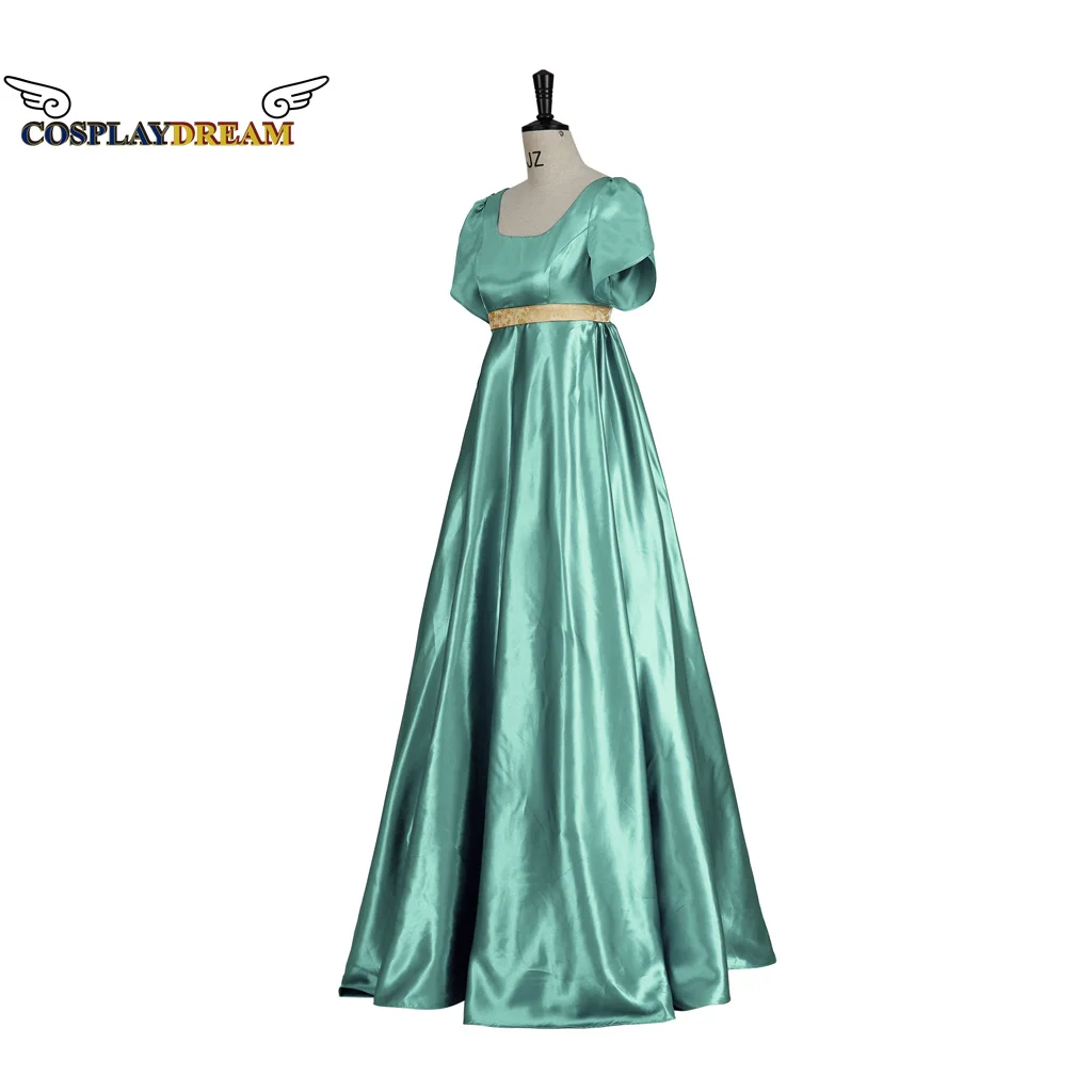 Платье Кейт для косплея, бальное платье s2, светло-зеленое платье в стиле регентства, бальное платье для чаепития Джейн Остин 1