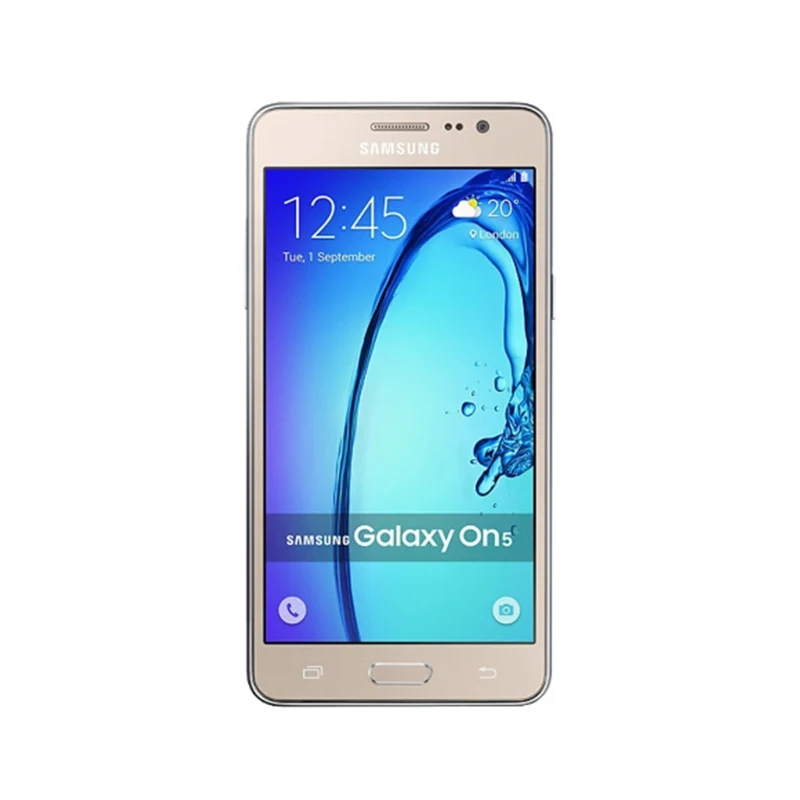 Разблокированный мобильный телефон Samsung Galaxy On5 SM-G5500 с двумя SIM-картами 5,0 