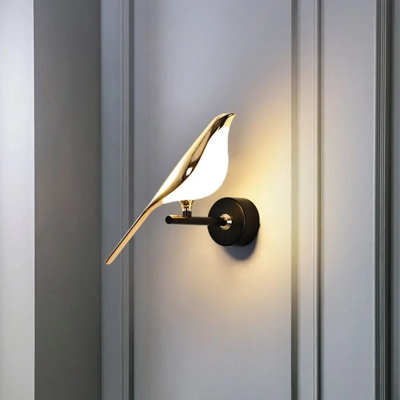 Скандинавский светодиодный настенный светильник для спальни, Простой Современный Настенный светильник для гостиной, Креативный Персонализированный Рабочий Бытовой светильник 1