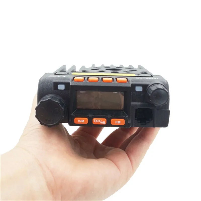 QYT KT-8900 Мини-25-Ваттный Двухдиапазонный Мобильный приемопередатчик, Автомобильное Радио VHF 136-174/UHF 400-490 МГц 2