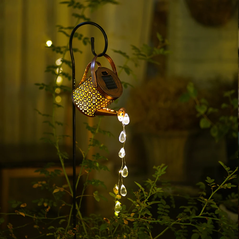 Автоматически загораются наружные солнечные фонари напряжением 1,2 В, портативные садовые лампы с автоматической зарядкой, садовые лампы для декора сада на открытом воздухе 3