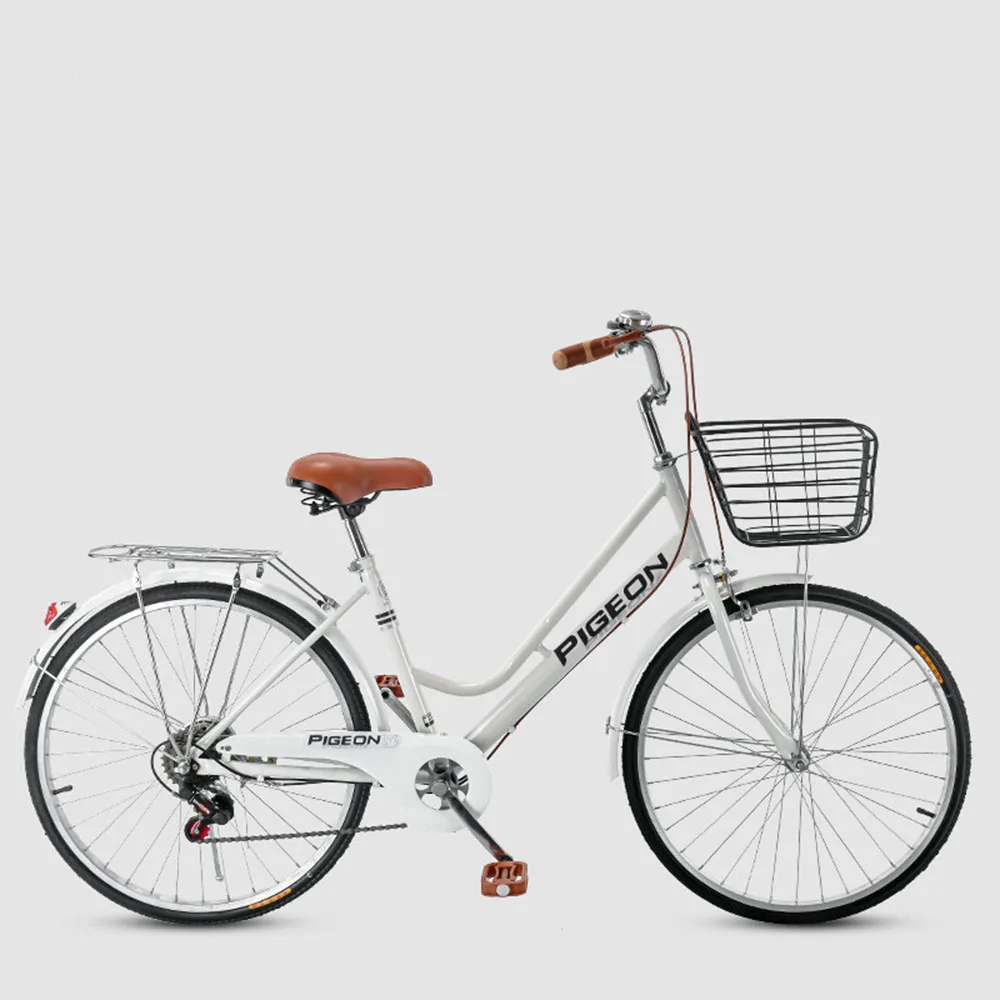 Замена классического велосипеда в стиле ретро SpeedBike Цельное колесо Механический дисковый тормоз Пружинная вилка Легкий вес 22/24 дюйма 3
