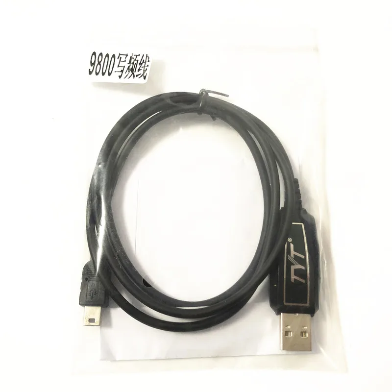 Оригинальный USB-кабель для программирования TYT TH-9800 TH9800 Кабель для Передачи данных и компакт-диск с программным обеспечением для Мобильного радио TH-2R, TH-UV3R, TH-7800, TH-9800 5