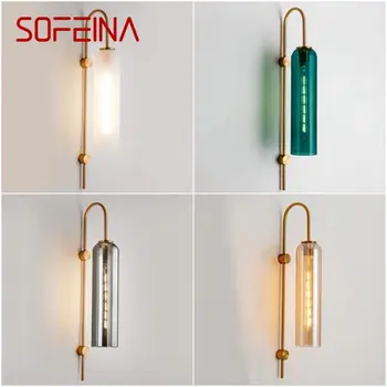 SOFEINA Nordic Креативный настенный светильник, бра, Светодиодная лампа, Светильники постмодернистского дизайна, декоративные для домашнего коридора