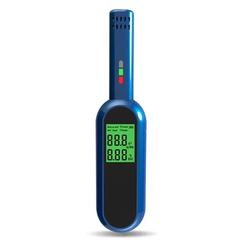 Детектор алкоголя Alcohol Monitor Быстрый Тест Высокоточный Цифровой Алкотестер Цифровой Дисплей Тестер Алкоголя В Выдыхаемом воздухе DM604B
