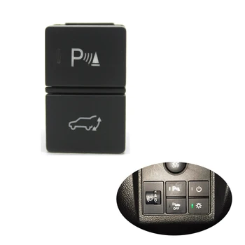 Использование для Honda Auto Зеленой светодиодной подсветки, двухклавишный переключатель, переключатель парковочного радара, кнопка багажника, модернизированный переключатель с соединительным проводом