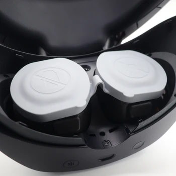 Мягкая крышка объектива, крышки для VR-объективов, мягкие VR-очки, силиконовые колпачки, защищающие от царапин, для гарнитуры PS VR2, защитные чехлы H8WD