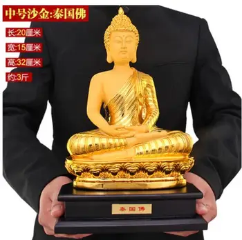 Новая статуя Будды Татхагаты из смолы, Западные апостольские поделки, креативное украшение