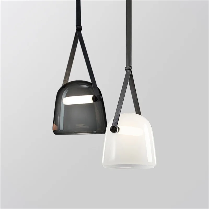 Креативный подвесной светильник SAMAN, современные ремни, светодиодные лампы, светильники для домашней декоративной столовой 2