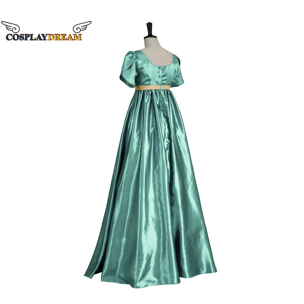 Платье Кейт для косплея, бальное платье s2, светло-зеленое платье в стиле регентства, бальное платье для чаепития Джейн Остин 3