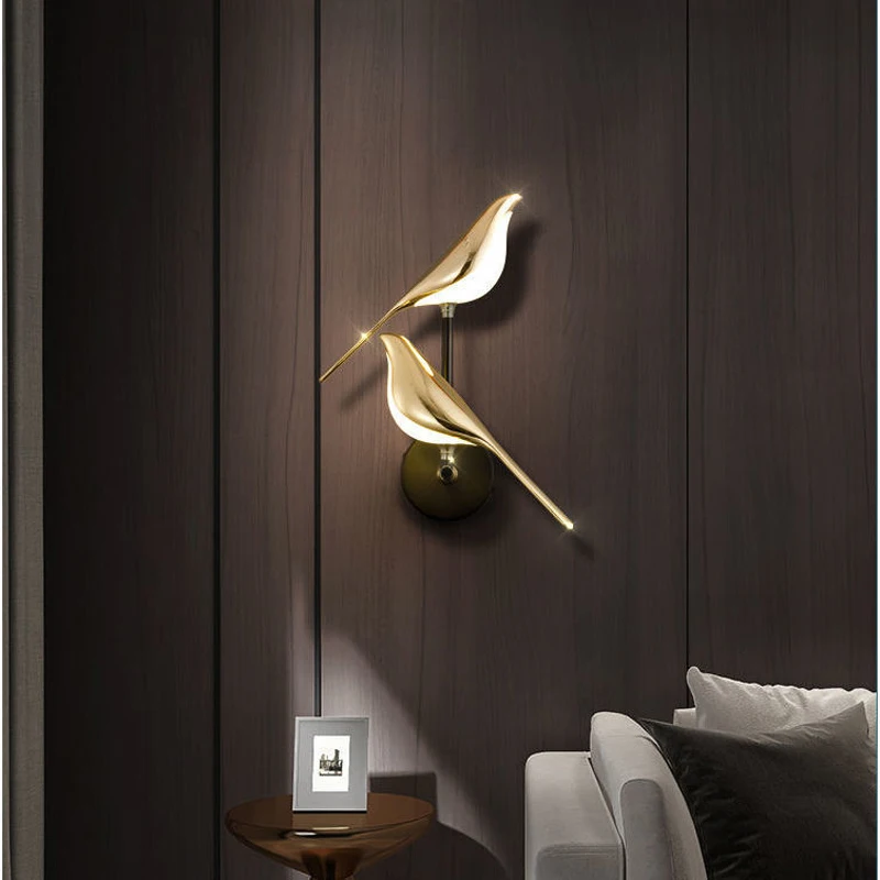Скандинавский светодиодный настенный светильник для спальни, Простой Современный Настенный светильник для гостиной, Креативный Персонализированный Рабочий Бытовой светильник 4